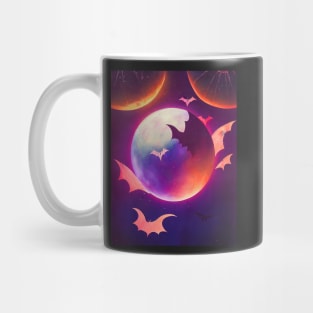 bats halloween Mug